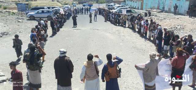 قبائل آل حميقان في مديرية الزاهر بالبيضاء تعلن النكف القبلي والنفيرالعام ضد مرتزقة العدوان