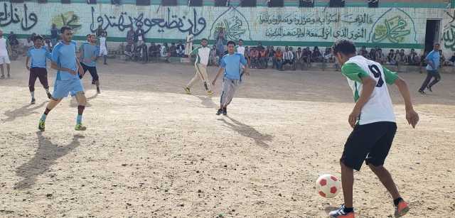 الدوري الصيفي بالإصلاحية المركزية بصنعاء يصل إلى نصف النهائي