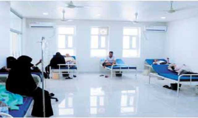 افتتاح مركز الصمود لمعالجة الإسهالات الحادة في هيئة مستشفى الثورة بالحديدة