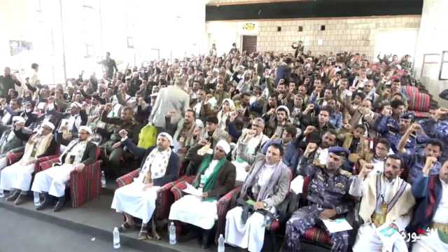 فعالية خطابية في المحويت بذكرى رحيل العالم الرباني بدرالدين الحوثي