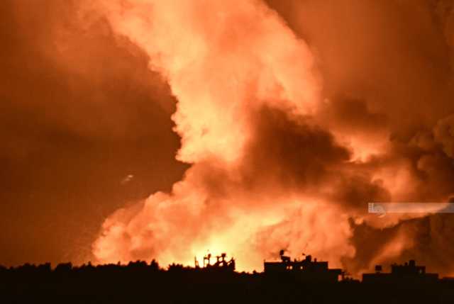 استشهاد سبعة فلسطينيين جراء قصف العدو الصهيوني مخيم النصيرات في وسط قطاع غزة