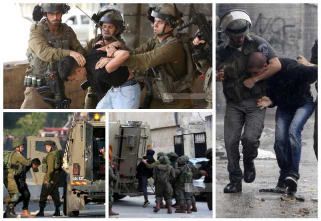 العدو الصهيوني يعتقل 28 فلسطينياً من الضفة والحصيلة ترتفع إلى 9430