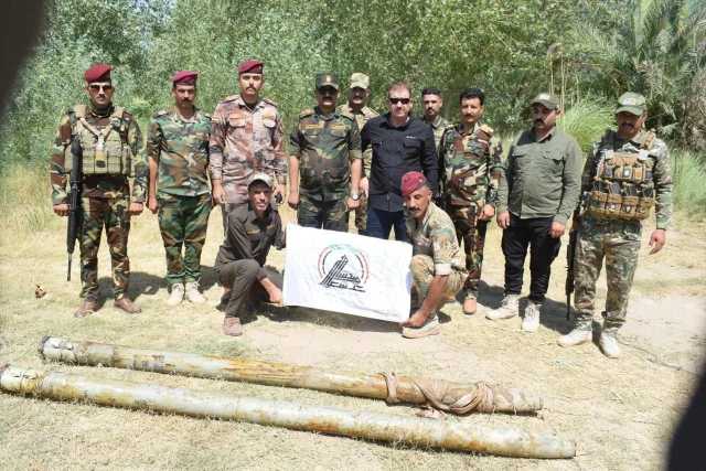 العراق.. الحشد الشعبي يدمر مستودعا نفطيا ومضافتين لداعش الإرهابي غرب الأنبار