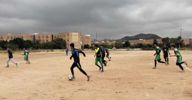 فوزان في دوري طوفان الأقصى لكرة القدم بجامعة صنعاء