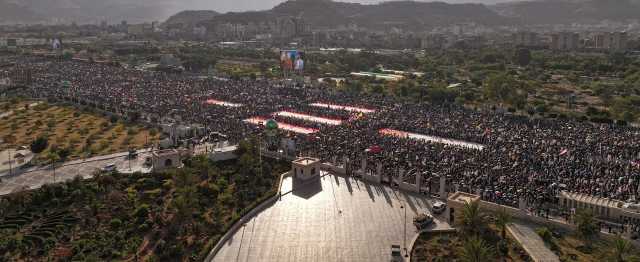 العاصمة صنعاء تشهد مسيرة مليونية تحت شعار”مباركة للبنان ومع غزة حتى النصر والاحتلال إلى زوال”