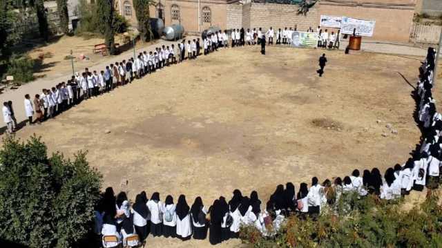 طلاب جامعة ذمار يندّدون باستمرار المجازر الصهيونية في قطاع غزة