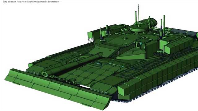 روسيا تكشف عن دبابة روبوتية مزودة بمدفع قصير
