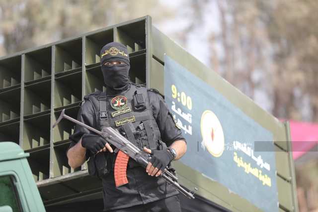 سرايا القدس تقصف مغتصبة “نير عام” في غلاف غزة برشقة صاروخية