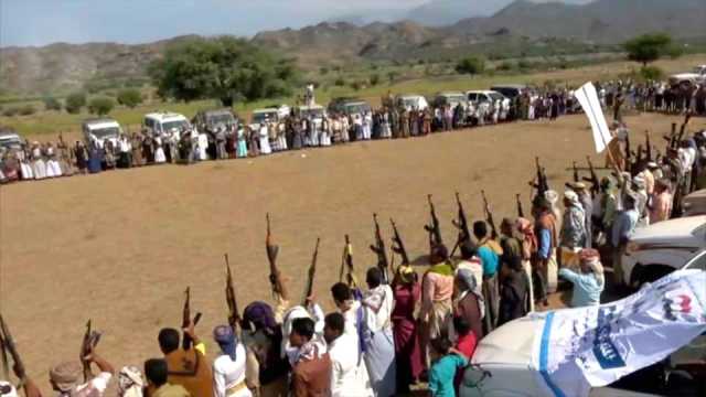 وقفة مسلحة في الجعفرية بريمة إعلانا للنفير في مواجهة العدو الصهيوني