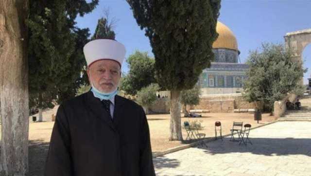 مفتي القدس يحذر من مخططات الإبادة والتهجير بحق الشعب الفلسطيني