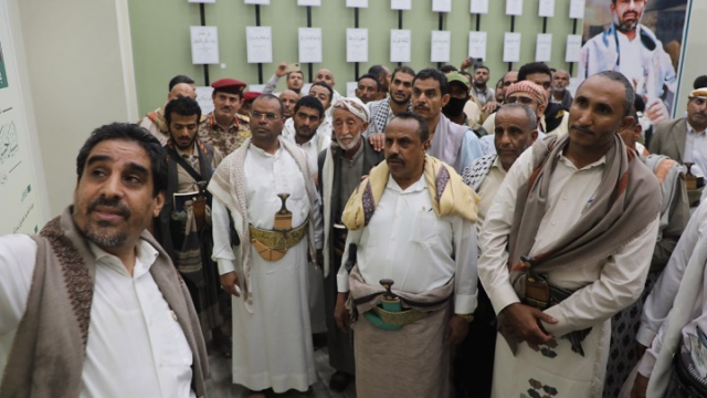 قيادة السلطة المحلية بصعدة تزور معرض الشهيد القائد بالحديدة ومدينة الدريهمي