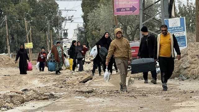 العدو الصهيوني يجبر 30 ألف فلسطيني على النزوح من الضفة المحتلة