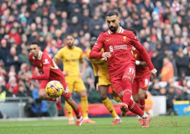 ليفربول يفوز على وولفرهامبتون بثنائية ويعزز صدارته للدوري الإنجليزي