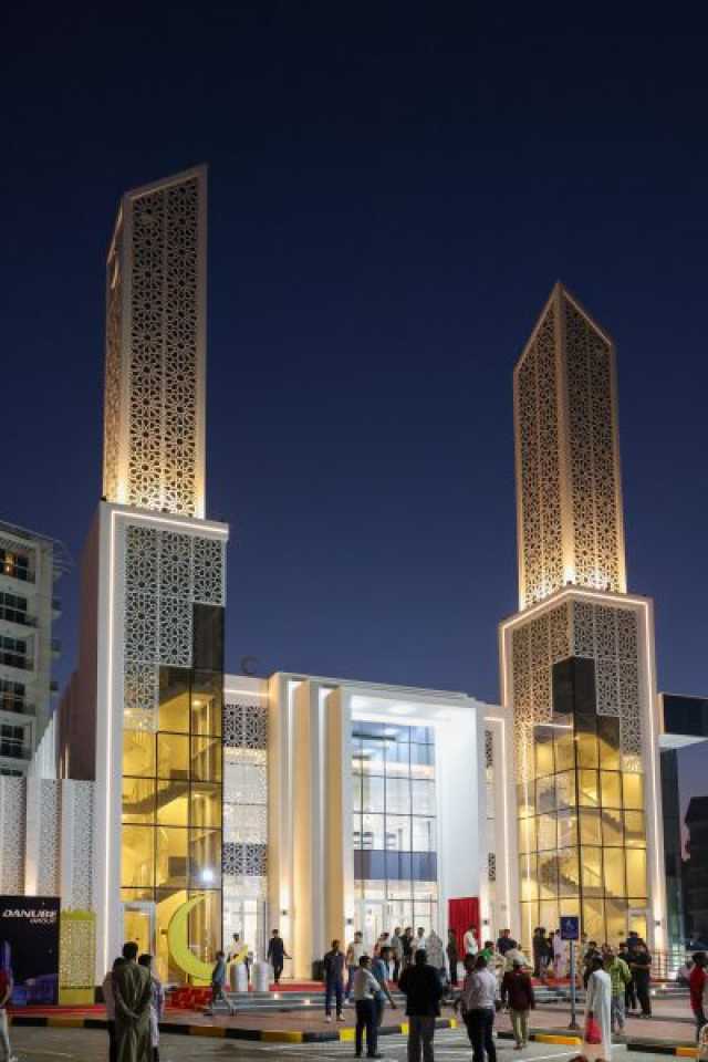 مجموعة الدانوب تفتتح مسجدًا جديدًا في مدينة دبي للاستوديوهات
