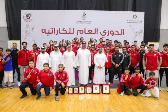 الشارقة يتصدر الدوري العام لفرق الكاراتيه “الكاتا”