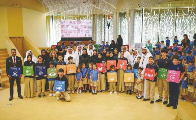 اللجنة الوطنية لأهداف التنمية المستدامة تطلق أسبوع التشجير في مدارس دبي