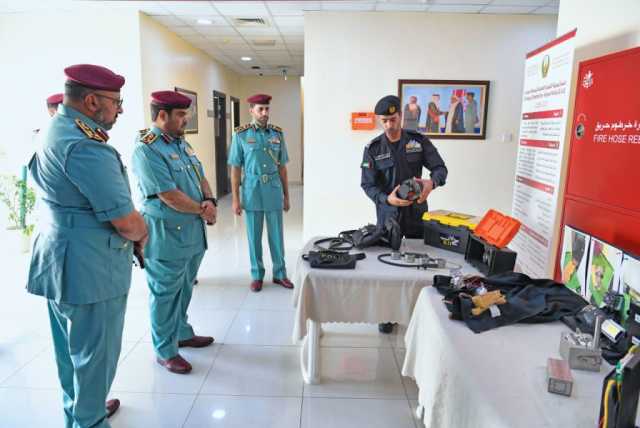 نائب قائد عام شرطة عجمان يشيد بتميز المهارات والقدرات في قسم المهام الخاصة وفرع التفتيش الأمني