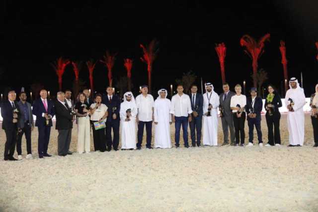 نجاح كبير للبطولة الـ6 لكأس الإمارات العالمي لجمال الخيل العربية في مصر