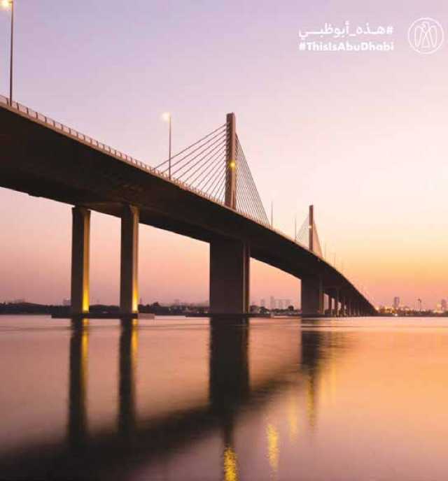 #هذه_أبوظبي.. جسر الحديريات بعدسة أحمد بن عدنان الشامسي