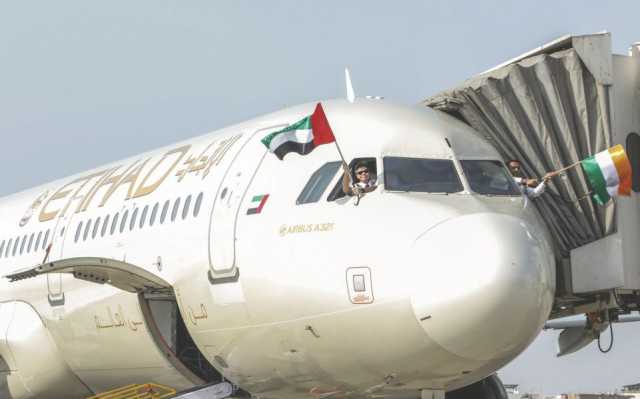 “الاتحاد للطيران” تطلق 4 رحلات منتظمة أسبوعياً إلى جايبور الهندية