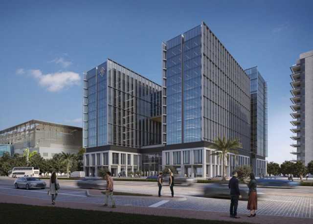 “دبي المالي العالمي” يضع حجر الأساس للمبنى التجاري الجديد “DIFC Square”