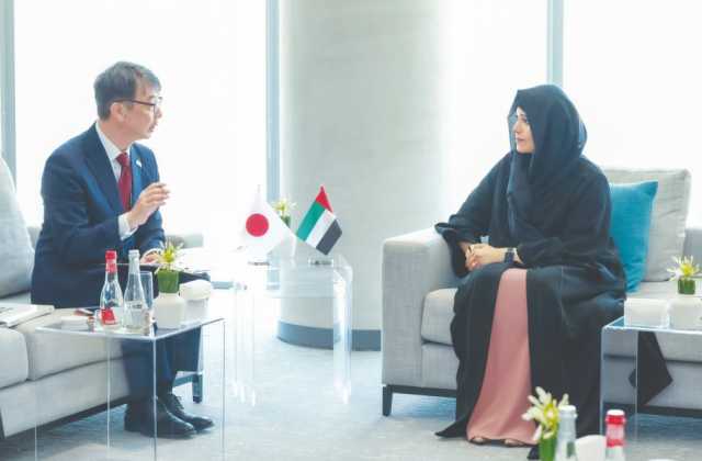 لطيفة بنت محمد تبحث مع قنصل عام اليابان تطوير الشراكة بمجال الصناعات الثقافية والإبداعية