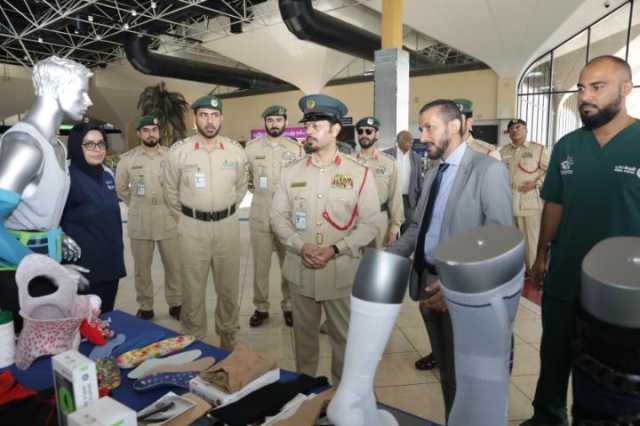 شرطة دبي تُنظم مبادرة “أربعاء العافية” لموظفي أمن المطارات