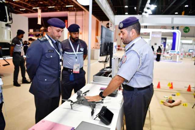 شرطة أبوظبي تعرض أحدث ابتكاراتها في المؤتمر والمعرض الدولي للبحث والإنقاذ
