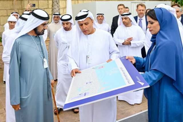 محمد بن راشد يشهد توقيع اتفاقية إطلاق خدمة التاكسي الجوي بدبي في 2026.