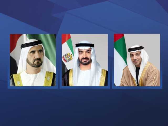 رئيس الدولة ونائباه يعزون خادم الحرمين بوفاة الأمير فهد بن عبدالمحسن