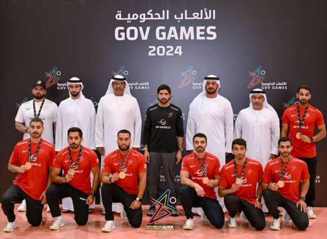 حمدان بن محمد يلتقي الفائزين في منافسات النسخة الخامسة من “الألعاب الحكومية”