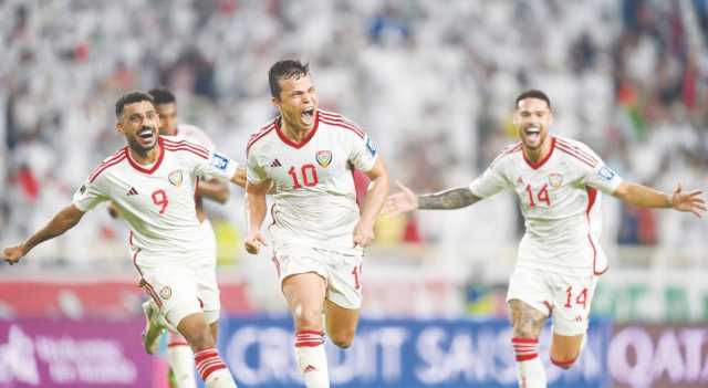 “فيفا”: منتخب الإمارات على مسار التأهل للمونديال