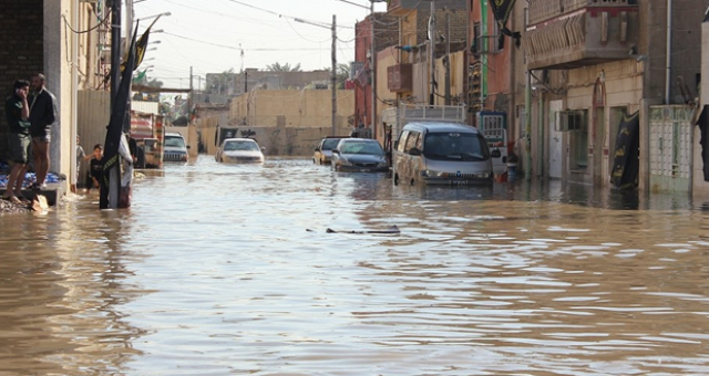 الأنواء الجوية للفرات نيوز: غزارة الأمطار ستستمر الى الغد مع انخفاض للحرارة