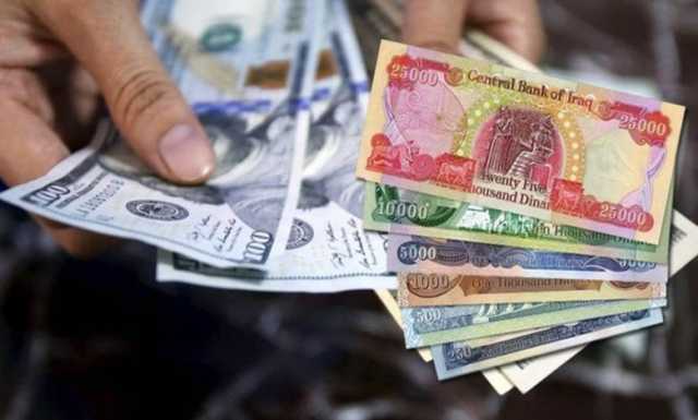 الدولار يسجل ارتفاعاً امام الدينار في بغداد.. مع بداية الاسبوع