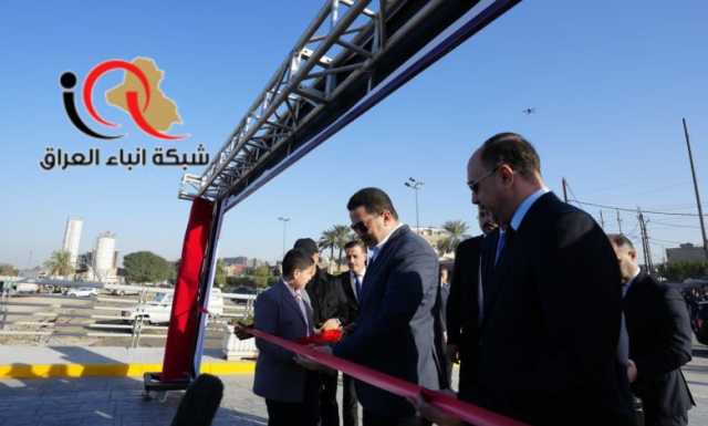 رئيس مجلس الوزراء السيد محمد شياع السوداني يفتتح أول جسر للمشاة في بغداد