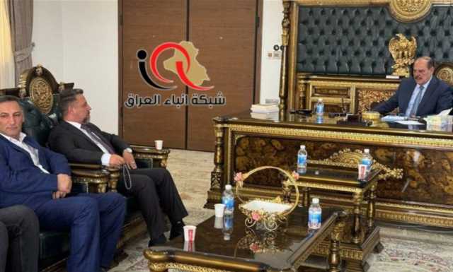 رئيس كتلة صادقون النيابية يزور نقابة الصحفيين العراقيين ويشيد بأدائها المهني والإداري .