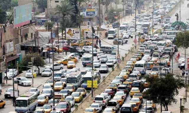 ازدحامات “متوسطة”.. خارطة بشوارع بغداد الان