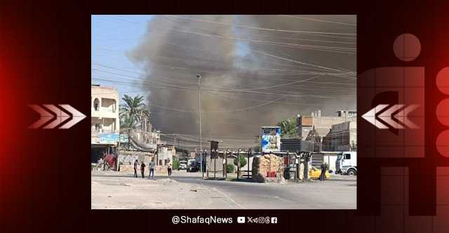 اندلاع حريق داخل قاعة للمناسبات الدينية شمالي بغداد