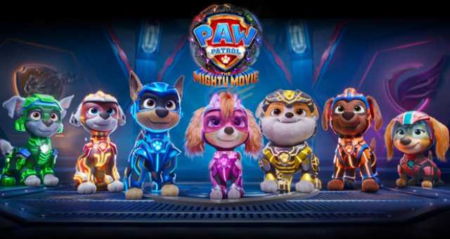 فيلم PAW Patrol: The Mighty Movie يتخطى الـ 180 مليون دولار