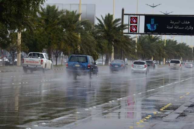 عسير في المقدمة.. 8 مناطق تشهد هطول أمطار متفاوتة