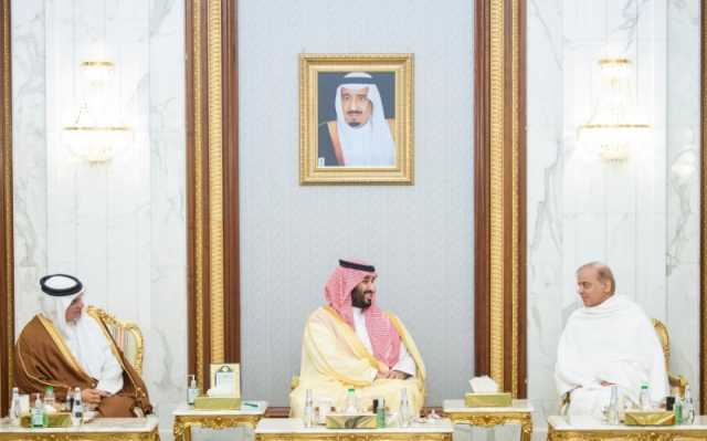 عاجل ولي العهد يستقبل رئيس وزراء باكستان بحضور ولي العهد البحرين
