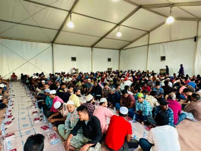 جمعية 'نور' توزع 22 ألف وجبة على مستفيدي مخيم 'إفطار ودعوة'