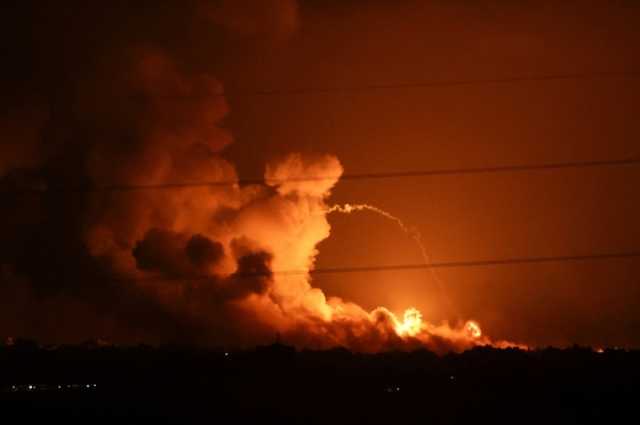استشهاد 4 فلسطينيين جراء قصف إسرائيلي غرب مدينة غزة