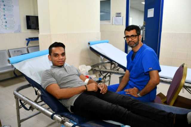 قبول 139 متبرعًا في حملة التبرع بالدم بتقنية القطيف
