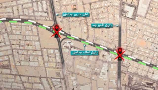 بدء تطوير الحركة المرورية لطريق الملك عبد العزيز بالدمام السبت