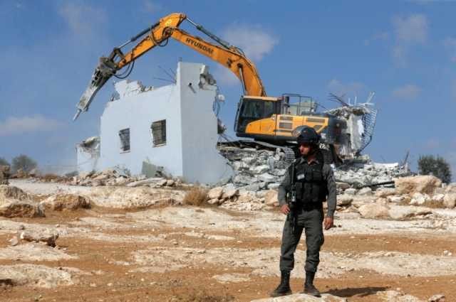 في 6 شهور.. الاحتلال يهدم 318 منشأة فلسطينية بالضفة الغربية