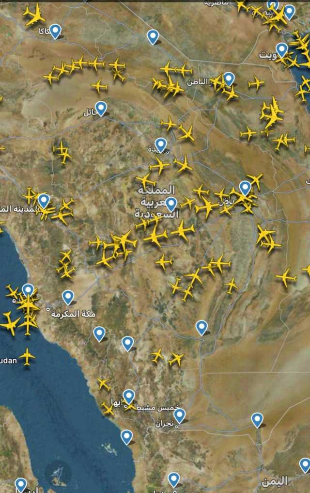 عاجل رغم العطل التقني العالمي.. انسيابية حركة الطيران في الأجواء السعودية