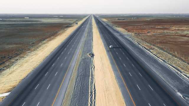 افتتاح حركة المرور على طريق أبو حدرية باتجاه الخفجي