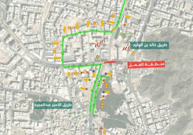 المدينة المنورة.. بدء أعمال تحويل طريق خالد بن الوليد مع طريق الأمير عبدالمجيد