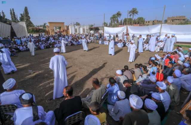 لعبة فرعونية.. 'التحطيب' 'غِيَّة الرجال' في صعيد مصر